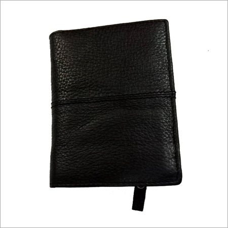 All Type Leather Black Wallet