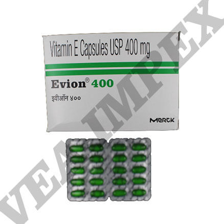 Vitamine E Evion 400 mg Capsules