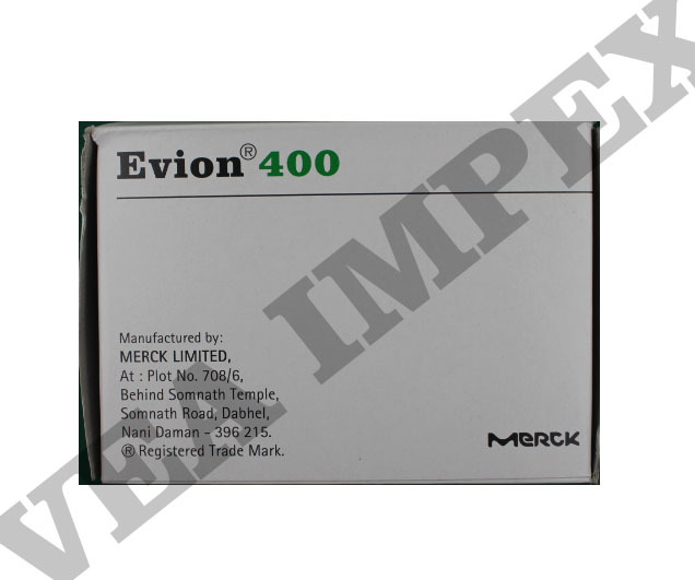 Vitamine E Evion 400 mg Capsules
