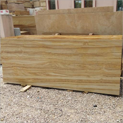 Teak Wood Stand stone