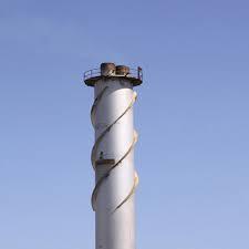 Industrial Chimney Insulation Material: Mild Steel And Rubber Lining