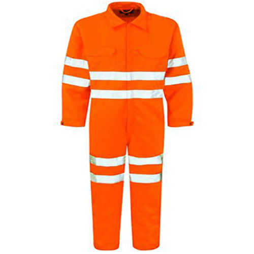 hi vis boiler suit yellow