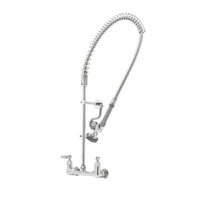 T&s Brass Ex-1dp12-h Pre-rinse Unit Single Hole Deck Mount, 5sv-h Spray Valve, Add-on Faucet And 12" Nozzle Application: Kitchen