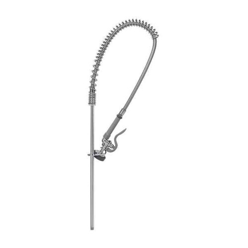 Pre-Rinse Wall Mount Base 8" Centers 6" Wall Bracket 18" Add-On Faucet Application: Kitchen