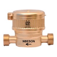 Domestic Water Meter - Brass, 15mm Size, 1.5mâ³/h Flow Rate, +/-2% Accuracy | Is 779, Iso 4064 Compliant, Ideal For Residential & Industrial Use