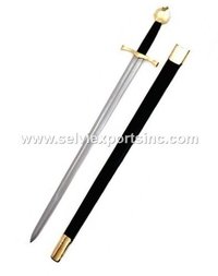 European Medieval Sword Length: 43 Inch (in)