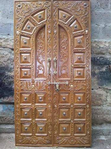 Wooden Double Door