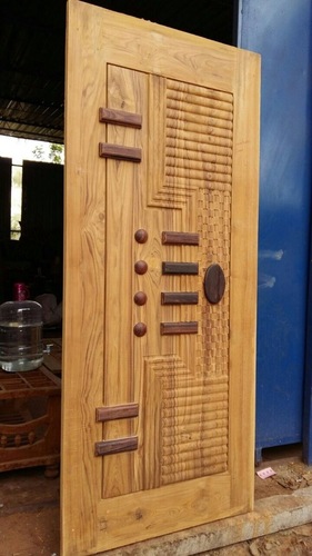 Fancy Vintage Wooden Door