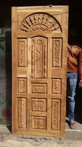 Carving Wood Door