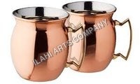Natural Copper Mug Set