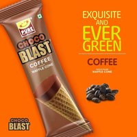 Choco Blast Choco Filled Waffle Cone ( Coffee Flavor )