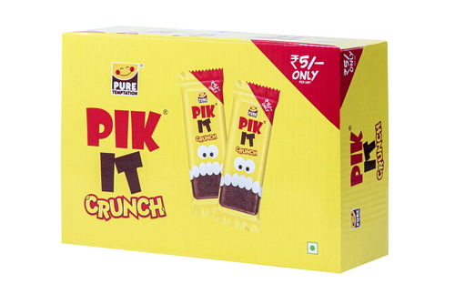 Pikit White Choco Coated Wafer Biscuit Box By PURE TEMPTATION PVT. LTD.