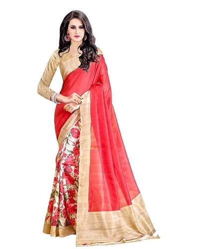 Printed Bhagalpuri Sarees