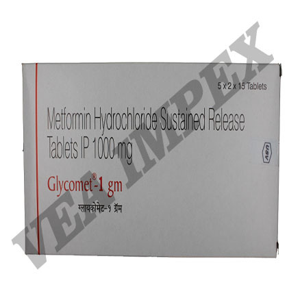 Glycomet 1000mg Tablet
