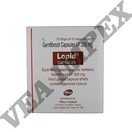 lopid 600 mg price in india