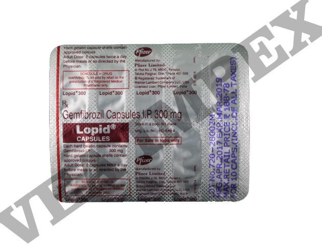 Lopid 300 mg Capsule