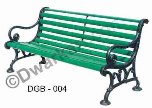 Handcrafted Cast Iron Garden Bench