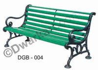 Handcrafted Cast Iron Garden Bench