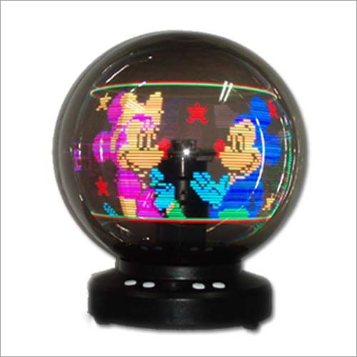 POV Ball Display Signage