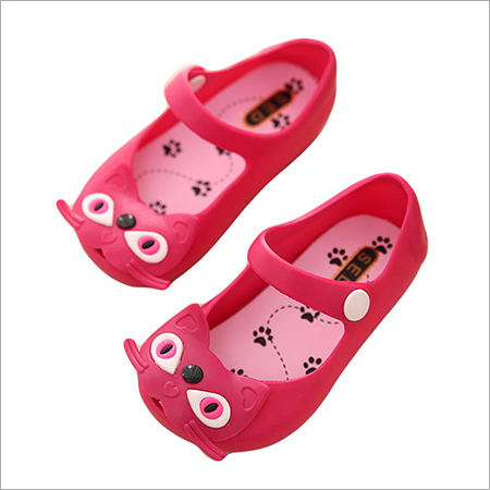 Kids Red Color Fancy Shoe