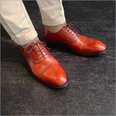 Formal Brown Color Pointed Shoe with Lace
