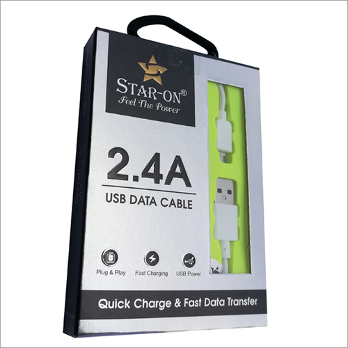 2.4 A USB Data Cable