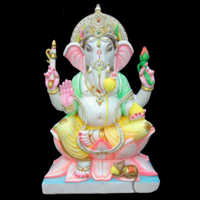 Marble Ganesh Moorti