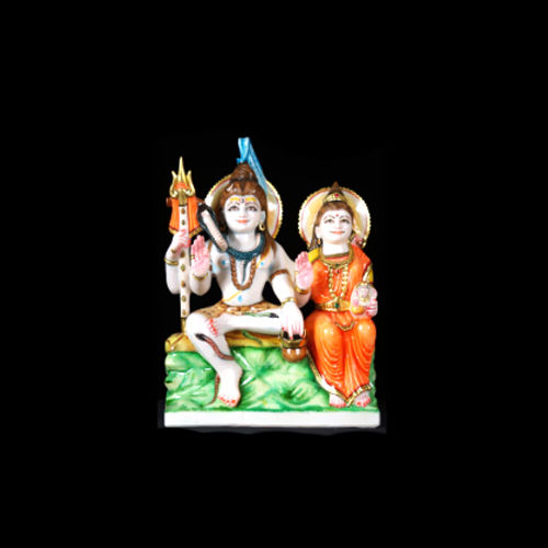 Marble Shiv Parivaar Statue