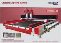 Cnc Stone Engraving 2 Spindle With Rotary - Dimensions: Approx. 2200 X 3500 X 1600 Mm
