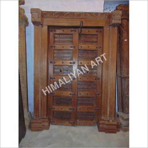 carved TEAK Wood DOOR