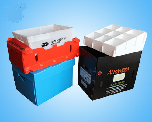 Corrugated Plastic Shipping Boxes