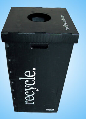 Corrugated Plastic Recycling Bins