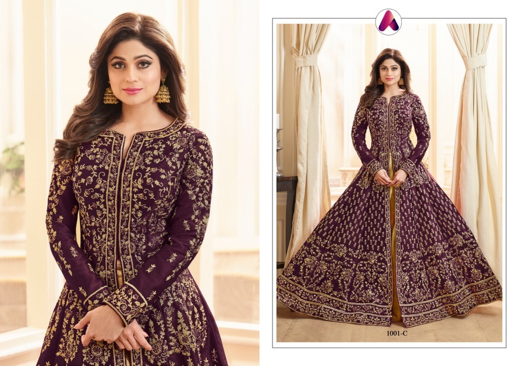Party Wear Heavy Work Anarkali Suits