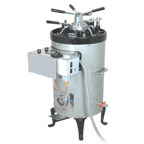 Autoclave Machine - Stainless Steel Double/Triple Walled | User-Friendly Digital Temperature Indicator Pressure Control Switch Low Water Level Cutoff