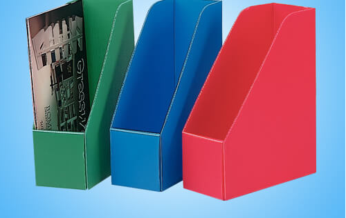 Corrugated Plastic File Boxes