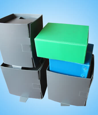 Plastic Corflute Collapsible Corrugated Boxes