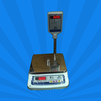 Metal Body Pole Display Scale