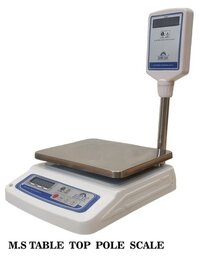 Metal Body Pole Display Scale