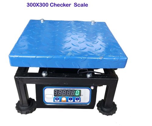 Chiken Scale - 300 X 300  Ss / MS CHEQUR Top - 50kg