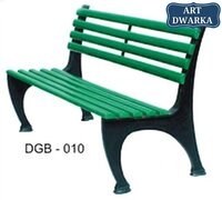 Indian Cast Iron Garden Bench - Assembly: No Assembly Required