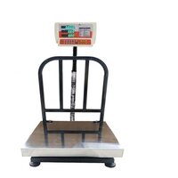 400x400 Ss / Ms Chequr Top With Price Computing Scale 100 Kg