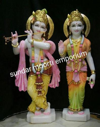 Radhe Krishna Marble Moorti
