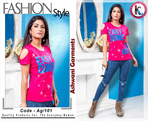 Cotton Half Sleeve Top