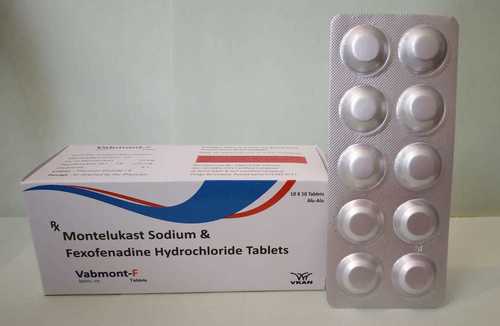 Montelkast & Fexofenadine Hydrochloride Tablets - Drug Type: General Medicines