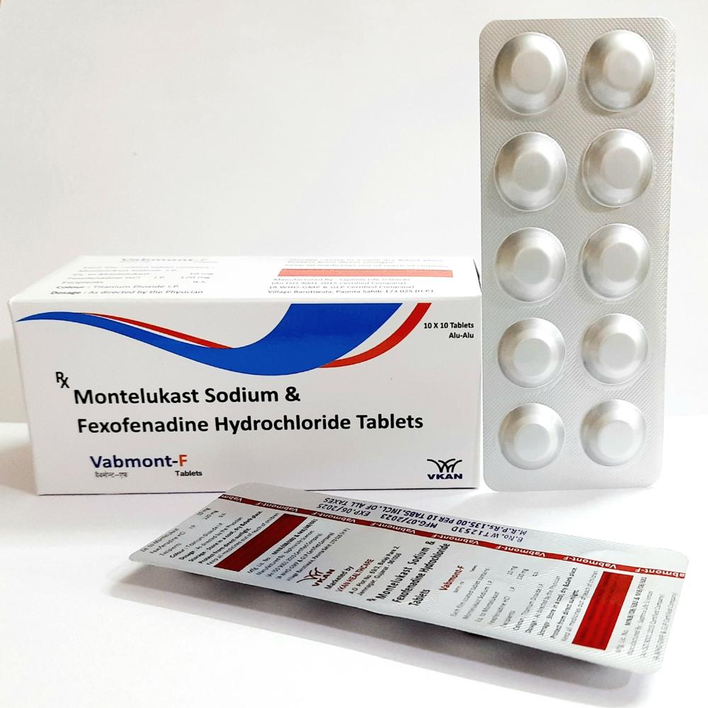 Montelkast & Fexofenadine Hydrochloride Tablets - Drug Type: General Medicines