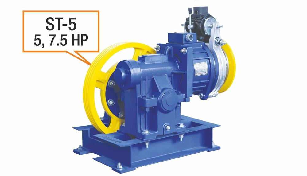 Elevator Traction Machine  ST -5 (5,7.5 HP)