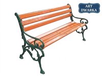 Roman Antique Cast Iron Garden Bench