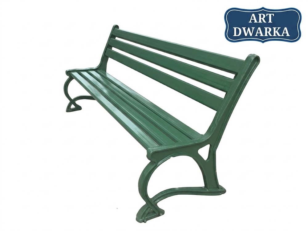 American Style Cast Iron Garden Bench