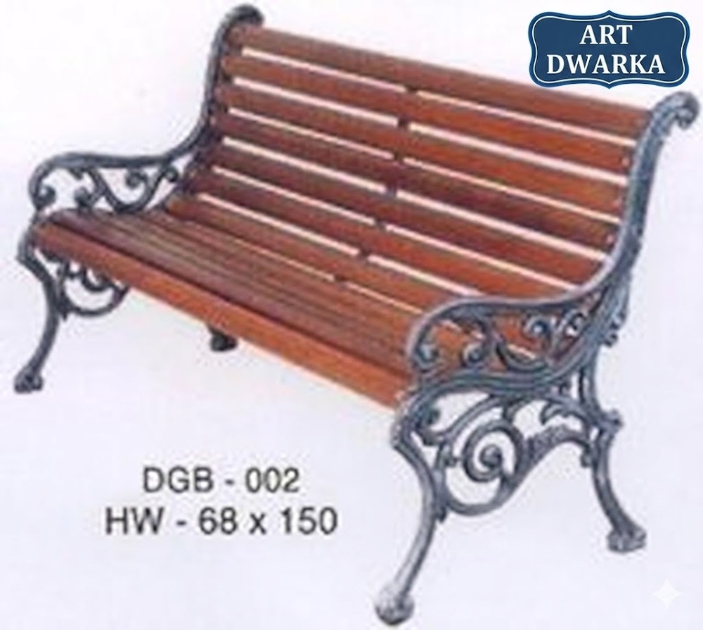 Miller Cast Iron Garden Bench