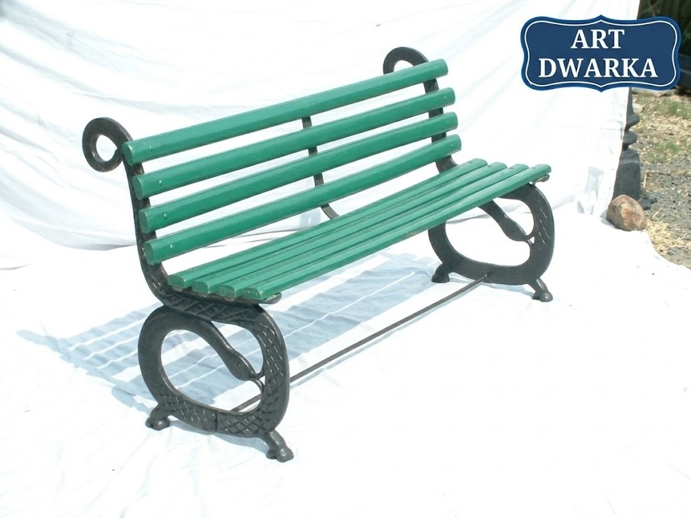 Nova Cast Iron Garden Bench